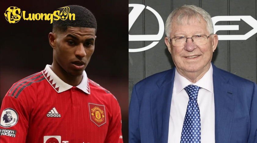 Sir Alex Ferguson được cho là muốn MU xây dựng đội hình xung quanh Rashford (Ảnh: GOAL).